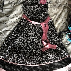 Ruby Rox Size 3 strapless dress